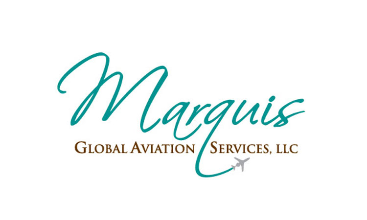Marquis Global Aviation Services logo design